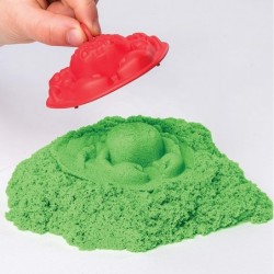 Kinetic Sand Sandbox Set Kids Toy with 1lb All-Natural Green and 3 Molds Sensory Toys for Kids Ages 3 and up $24.10 Kids' Art...