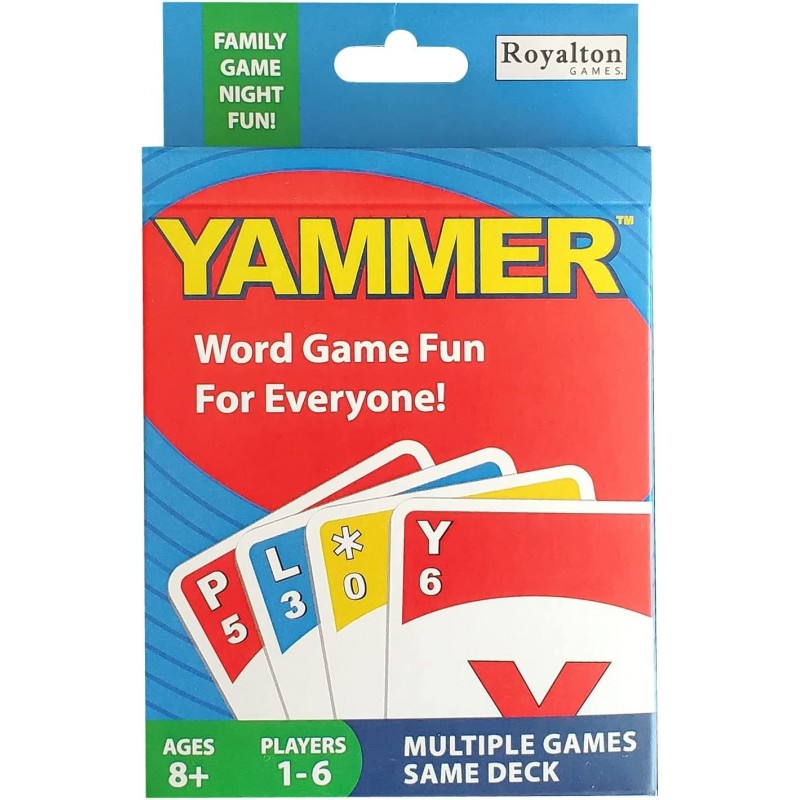 Classic Word Card Game Fun for Kids Adults and Family Game Night 1-6 Players Ages 8-Adult N6101 $22.66 Card Games