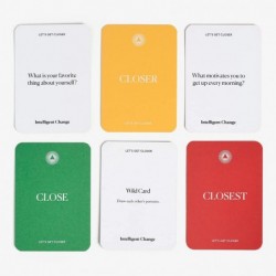 Get Closer Social Bonding Card Game Conversation Starters with Fun Questions & Activities Talking Point Cards for Adults Iceb...