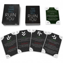 This Game Will Ruin You Vol 2: A Wild Adult Party Game | Higher or Lower with a Twist | A Compact Card Game Perfect for Parti...