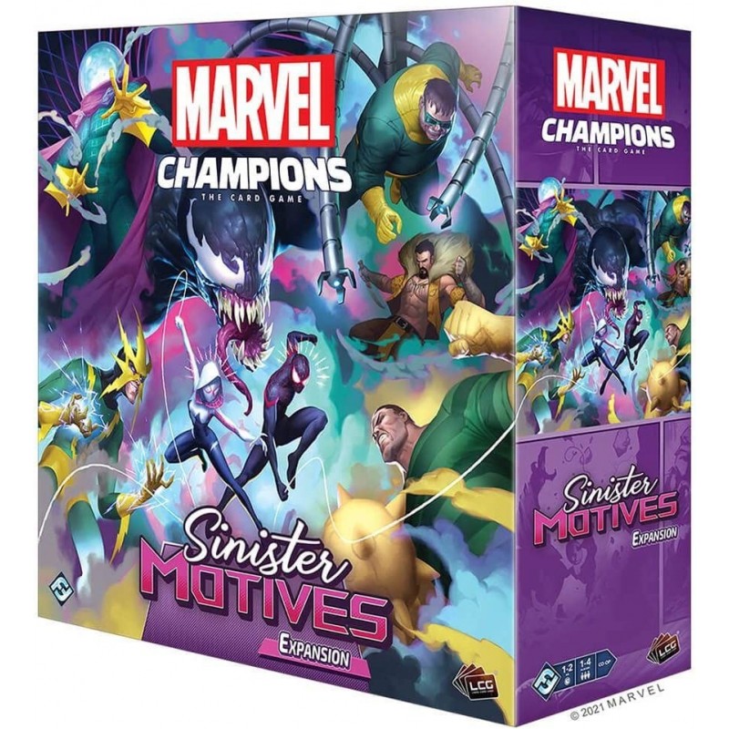 Marvel Champions The Card Game Sinister Motives Campaign Expansion | Strategy Card Game for Adults and Teens | Ages 14+ | 1-4...