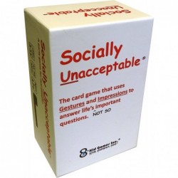 Socially Unacceptable - New Card Game - Interactive and Different !!!! Party Game Game Nights or Anytime! Perfect for Adults ...