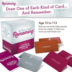 Storymatic Rememory – Writing Prompt and Memory Prompt – Conversation Cards for Family and Friends $43.17 Card Games