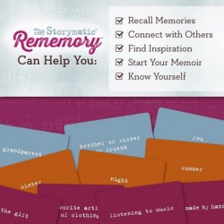 Storymatic Rememory – Writing Prompt and Memory Prompt – Conversation Cards for Family and Friends $43.17 Card Games