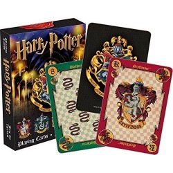 Harry Potter Playing Cards - House Crests Themed Deck of Cards for Your Favorite Card Games - Officially Licensed Harry Potte...