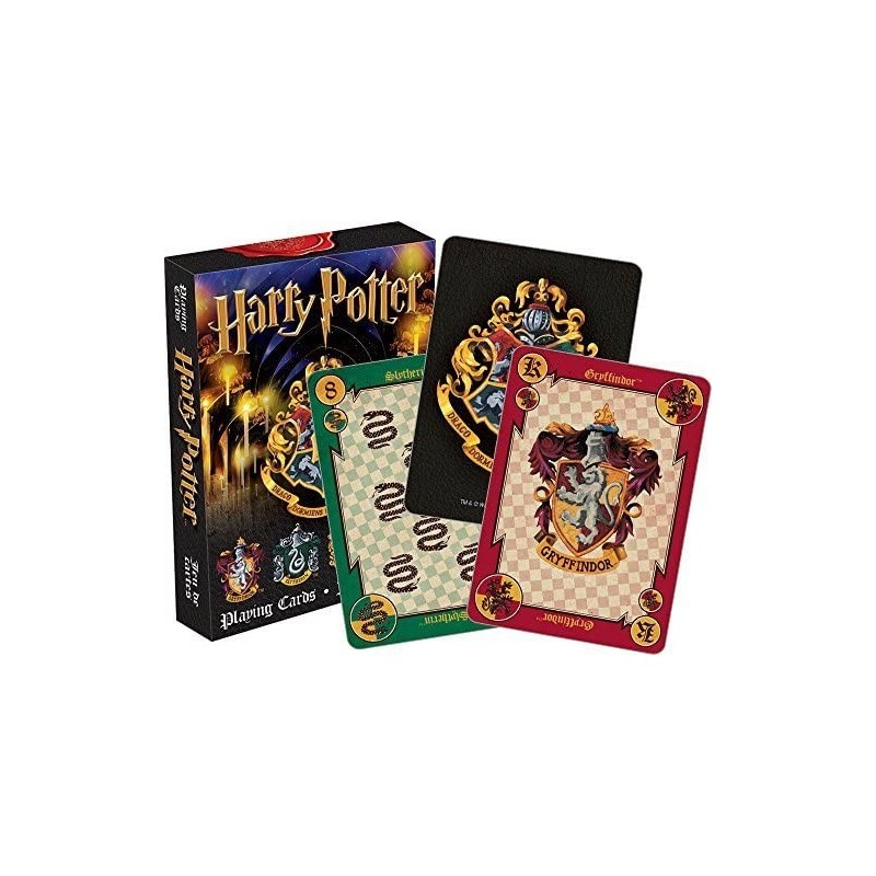 Harry Potter Playing Cards - House Crests Themed Deck of Cards for Your Favorite Card Games - Officially Licensed Harry Potte...