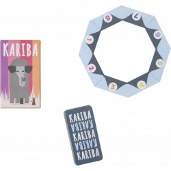 Kariba Card Game | Fast-Paced Hand Management Strategy Game for Adults and Kids | Fun for Family Game Night | Ages 6+ | 2-4 P...