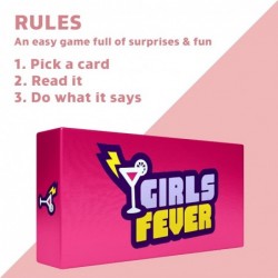 Girls Fever - The Bachelorette Games (300 Hilarious Cards for Girls Night Games) $18.35 Card Games