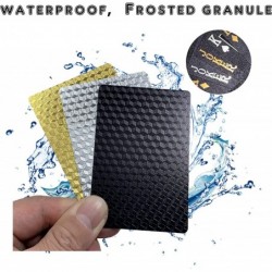 Waterproof 3 Deck Cards Black Silver Gold Playing Cards Multicolor Three Dimensional Square 24K Poker $33.22 Card Games