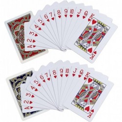 Waterproof Plastic Playing Cards 2 Decks of Cards for Magic Props Pool Beach Water Card Games (Standard Index-C) $20.22 Card ...