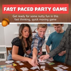 Completely Nuts Fun Easy Speed Party Card Game for 2-12 Players Ages 8 and up – Best Game for Family or Friend Game Nights $3...