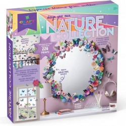 – Design Your Own Nature Collection – DIY Collage Arts & Crafts Kit – Personalize Your Wall Mirror Window Or Door with Dimens...