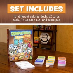 Completely Nuts Fun Easy Speed Party Card Game for 2-12 Players Ages 8 and up – Best Game for Family or Friend Game Nights $3...