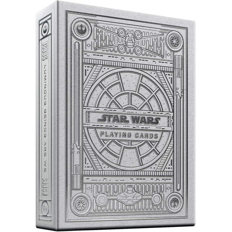 Star Wars Playing Cards Silver Edition - Light Side (White) $17.69 Card Games