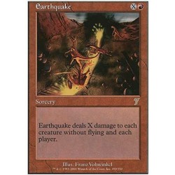 Magic: the Gathering - Earthquake - Seventh Edition $12.21 Card Games