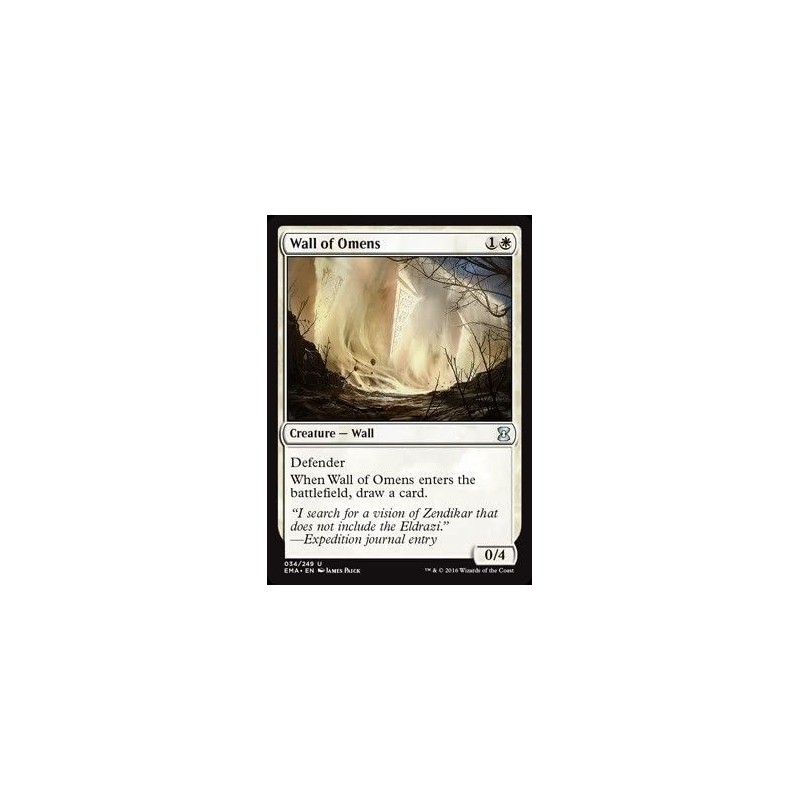 Wall of Omens (034/249) - Eternal Masters - Foil $12.67 Card Games