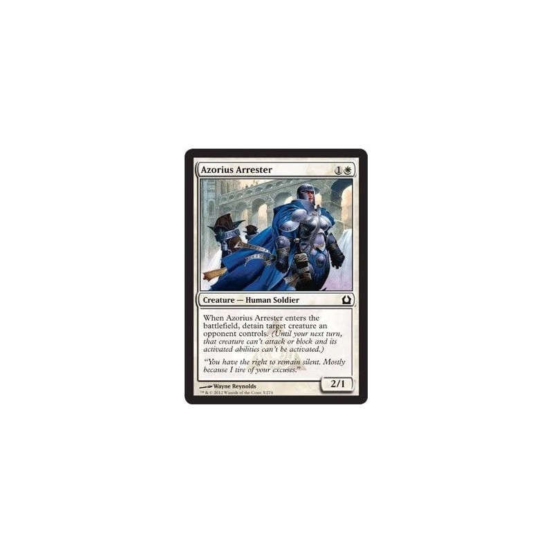 Magic: the Gathering - Azorius Arrester (5) - Return to Ravnica - Foil $12.69 Card Games