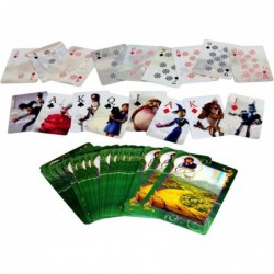 Legends of Oz" Movie Characters - 52 Card Poker Deck with Jokers-Playing Cards For Kids Standard Game Cards Fun Playing Deck ...