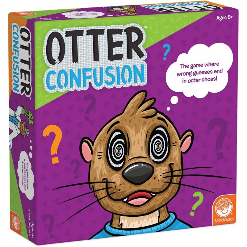 Otter Confusion - The Game Where Wrong Guesses End in Otter Chaos | Family Games and Board Games for Kids $33.83 Card Games