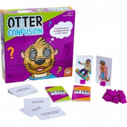 Otter Confusion - The Game Where Wrong Guesses End in Otter Chaos | Family Games and Board Games for Kids $33.83 Card Games