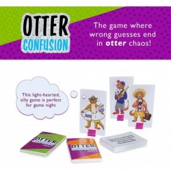 Otter Confusion - The Game Where Wrong Guesses End in Otter Chaos | Family Games and Board Games for Kids $33.83 Card Games