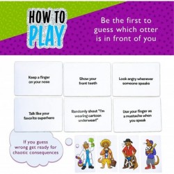 Otter Confusion - The Game Where Wrong Guesses End in Otter Chaos | Family Games and Board Games for Kids $33.83 Card Games