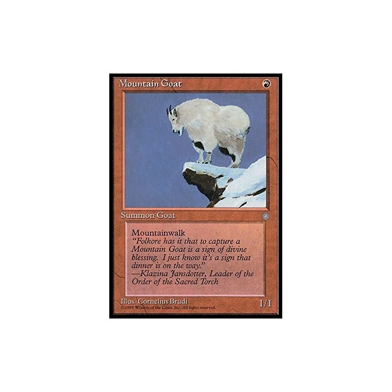 Mountain Goat - Ice Age $10.73 Card Games