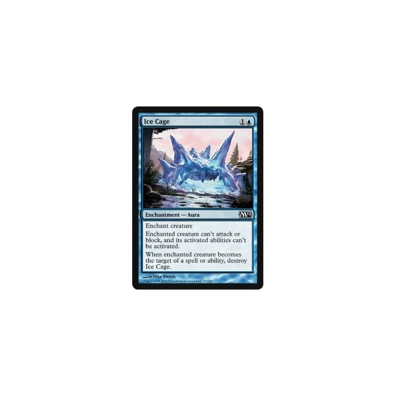 Magic: the Gathering - Ice Cage - Magic 2012 $12.21 Card Games