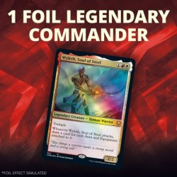 Magic: The Gathering Commander Legends/ Deck – Arm for Battle | 100 Card Ready-to-Play | 1 Foil Commander | Red-White C785900...