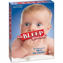 Go Bleep Yourself -Game -- The Party -Game That Dares You To Fill in The Blank! -- Ages 14+ $39.14 Card Games