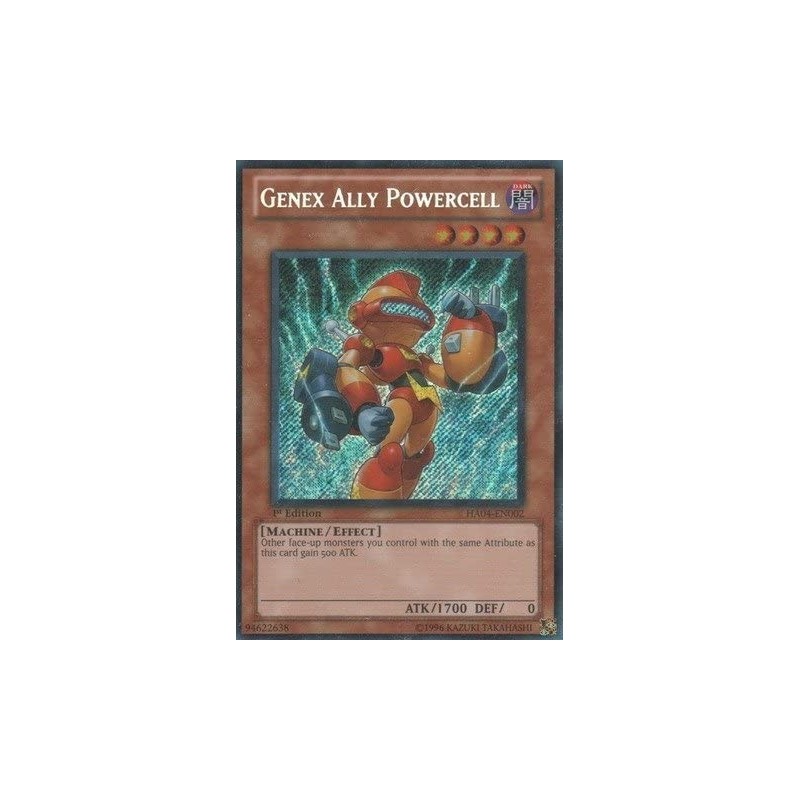 Genex Ally Powercell (HA04-EN002) - Hidden Arsenal 4: Trishulas Triumph - 1st Edition - Secret Rare $9.62 Card Games