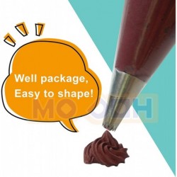 Simulation Fake Whipped Cream Clay with Piping Nozzles Tips (Chocolate Brown) $32.43 Kids' Art Clay & Dough