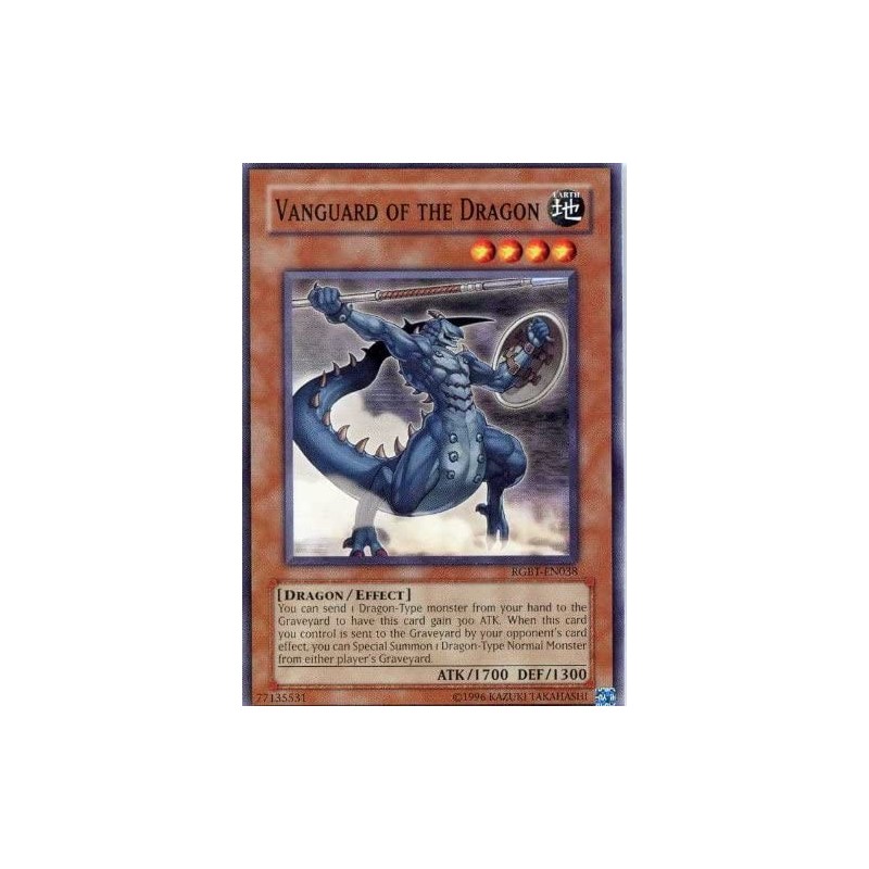 Vanguard of The Dragon (RGBT-EN038) - Raging Battle - Unlimited Edition - Common $11.32 Card Games