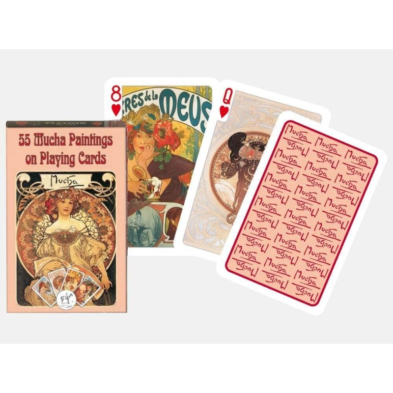 Mucha Playing Cards $18.67 Card Games