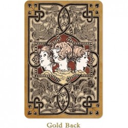 Jane Austen Playing Cards - Gold Back Deck $25.35 Card Games