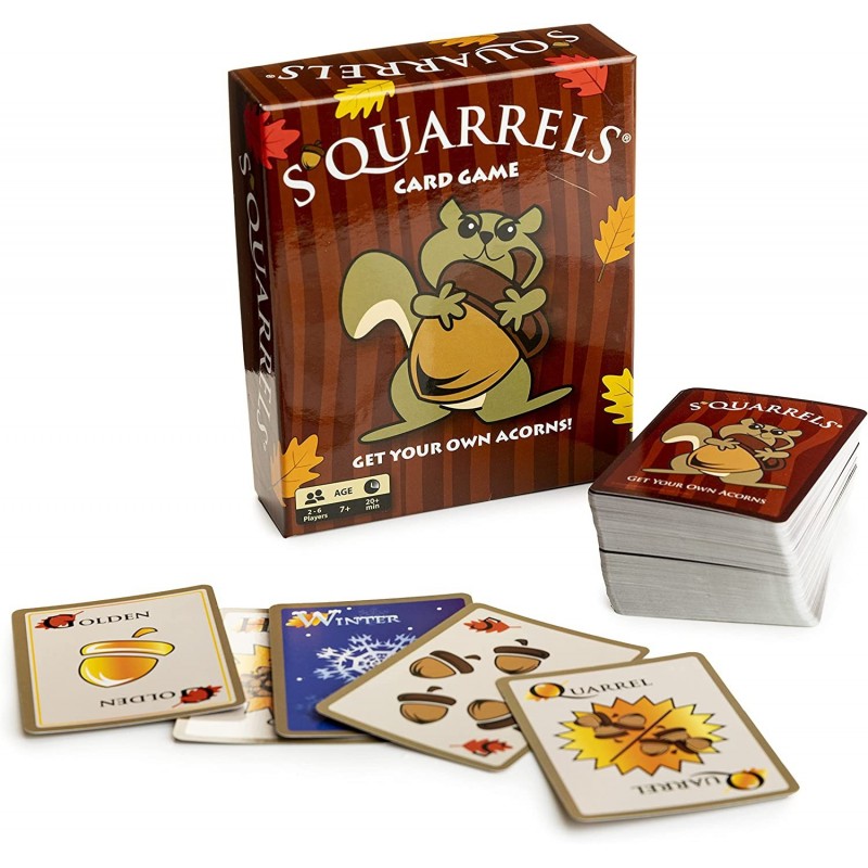 S'Quarrels Card Game - Quick Game for 2-6 Players of All Ages $22.93 Card Games