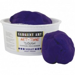 85-3142 1-Pound Art-Time Dough Violet $27.26 Kids' Art Clay & Dough