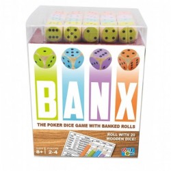 BANX - Poker Dice Game for Ages 8+ - Up to 4 Players for Game Night and Parties - A Classic Dice Game with a Twist! $21.30 Di...