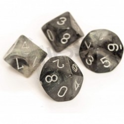 Borealis Light Smoke Luminary 10 x D10 Set [CHX27378] $22.86 Dice Games