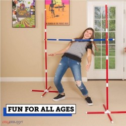 Limbo Game for Adults & Kids - Limbo Stick Yard Game Set for Outdoor Luau Party $64.87 Floor Games