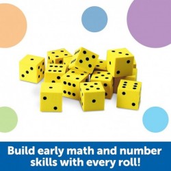 Hands-On Soft Dot Dice Bucket Classroom or Homeschool Supplies Set of 200 Ages 3+ $56.95 Game Accessories