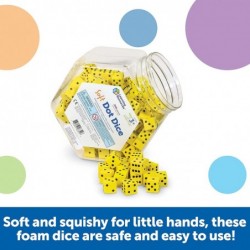 Hands-On Soft Dot Dice Bucket Classroom or Homeschool Supplies Set of 200 Ages 3+ $56.95 Game Accessories