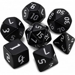 DND Polyhedral Dice Set with Dice Bag for Dungeons and Dragons RPG MTG Role Playing Table Games $13.52 Game Accessories