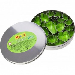 Makin's Clay Cutters 15 kg Flowers and Leaves Transparent $23.98 Kids' Art Clay & Dough