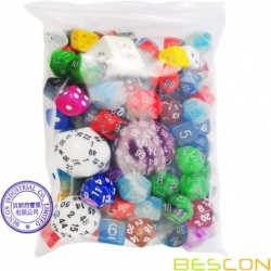 Bescon Big Better Rejects Dice Pack 100+ Second Dice Set 100pcs $30.36 Game Accessories