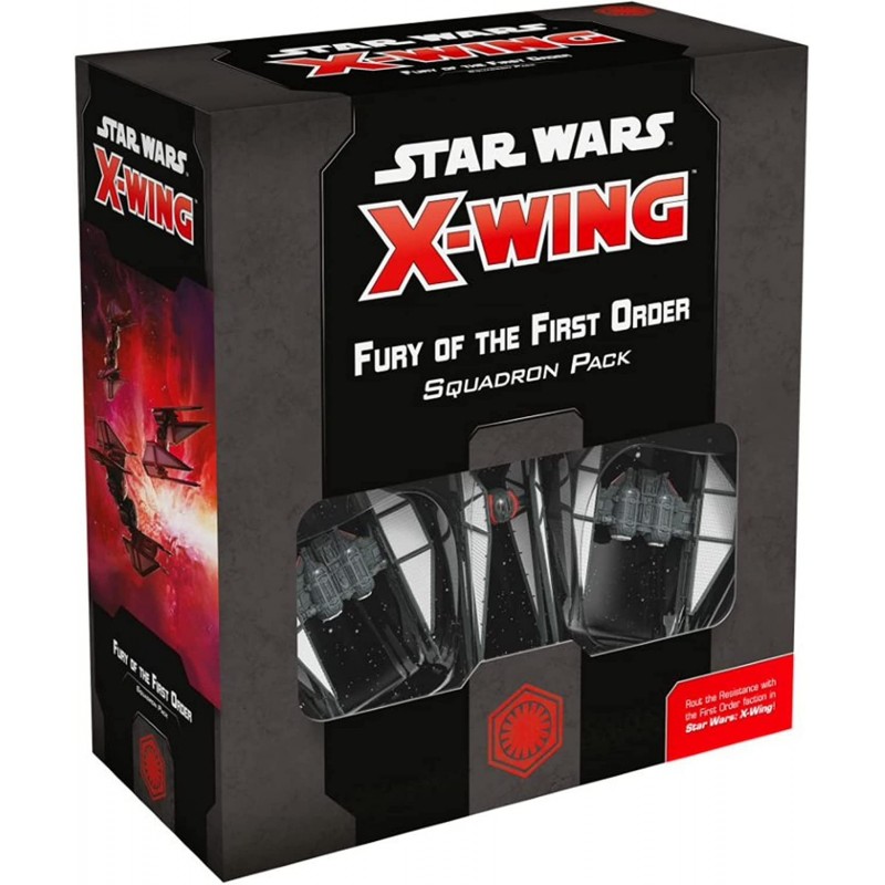 Star Wars X-Wing 2nd Edition Miniatures Game Fury of The First Order Expansion Pack | Strategy Game for Adults and Teens | Ag...