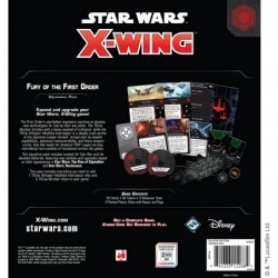 Star Wars X-Wing 2nd Edition Miniatures Game Fury of The First Order Expansion Pack | Strategy Game for Adults and Teens | Ag...