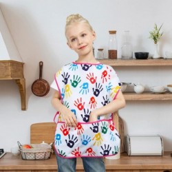 Kids Art Smock Girls Boys Artist Painting Apron with Pockets Sleeveless Smocks for Child 2-7 Years $24.99 Kids' Artist Aprons...