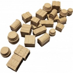 Pine Crates Barrels and Chests $34.92 Game Accessories