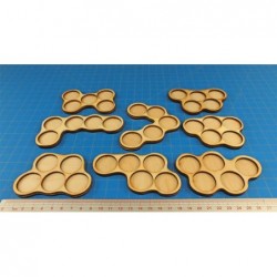 5-Figure Horde Tray Set for 25mm Circle Bases (8) $44.36 Game Accessories